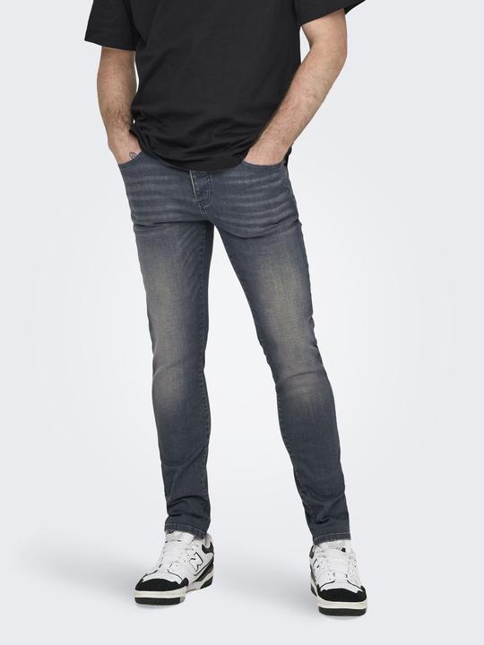Actual product image Only & Sons Slim Fit Low Waist Jeans Slim Fit Jeans (W31/L30)
