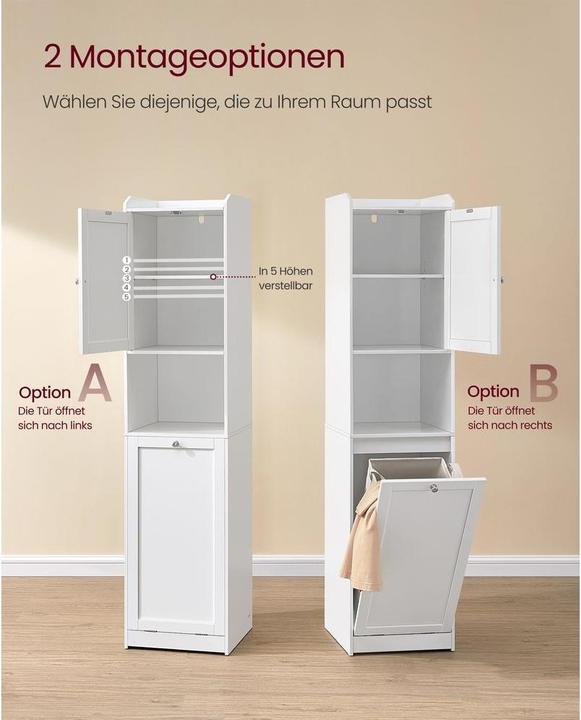 Image du produit Vasagle Butler (40 x 40 x 170 cm)