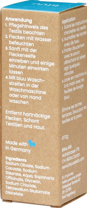 Produktbild bluu Fleckenseife (100 Waschgänge, Seife)