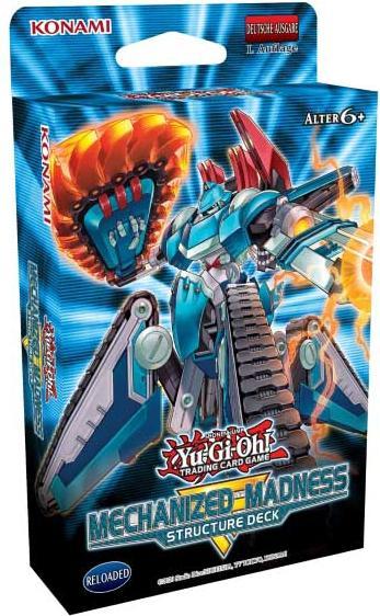 Actual product image Yu-Gi-Oh Structure Deck: Mechanized Madness -! (German, Deck)