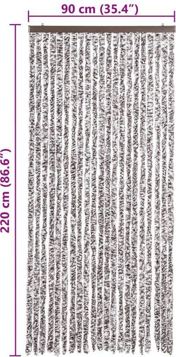 Produktbild VidaXL Insektenschutz-Vorhang (90 x 220 cm)
