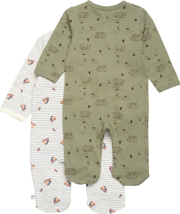Actual product image Pippi Romper Set of 2 Deep Lichen Green Gr. 86 (86)