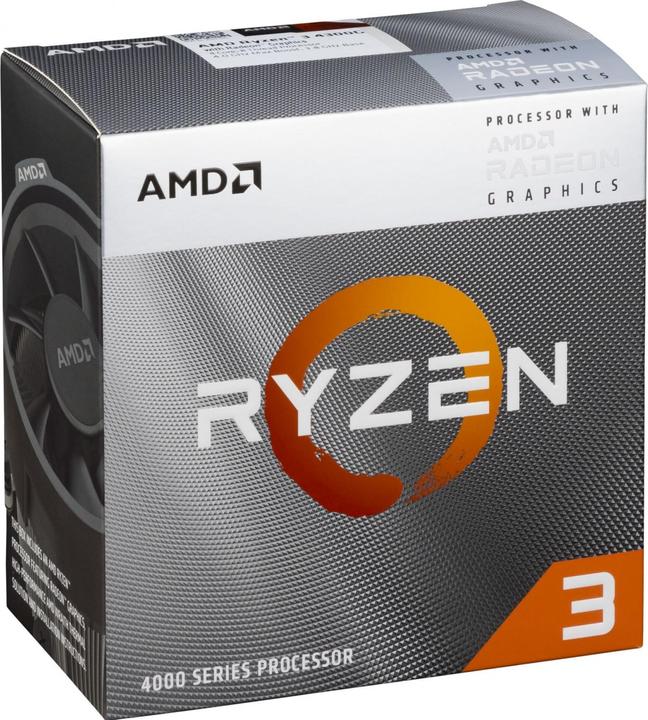 Produktbild AMD Ryzen 3 4300G (AM4, 3.80 GHz, 4 -Core)