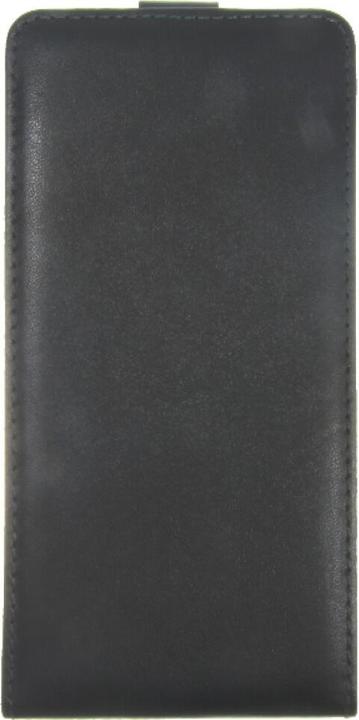Actual product image OEM Slim Leather Flip Case for Sony Z2 - Black (Sony Xperia Z2)