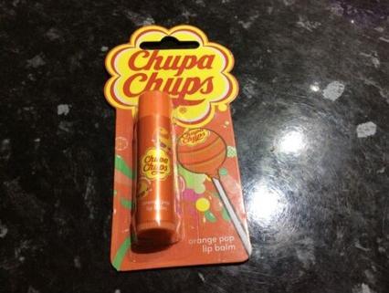 Produktbild Chupa Chups Brandneuer versiegelter Lippenbalsam - Geschmacksrichtung Orange Pop