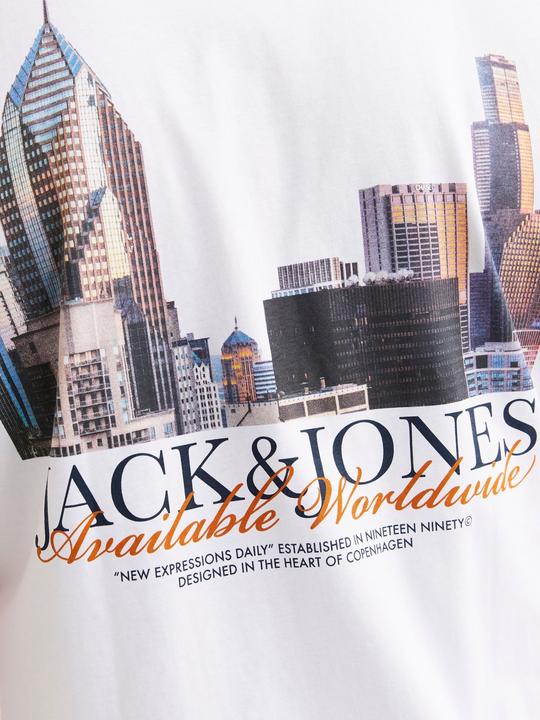 Actual product image Jack & Jones Plus Size Rückenprint T-shirt T-shirt (4XL)