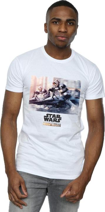 Immagine prodotto Star Wars The Mandalorian Scout Troopers Maglietta Uomo (XXL)