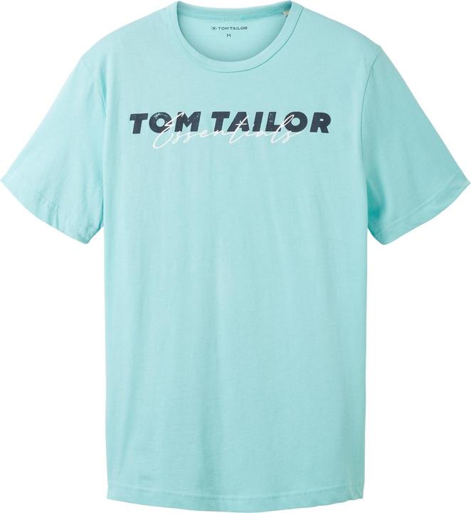 Image du produit Tom Tailor T-Shirt Kurzarmshirt mit Front-Logo-Print (M)