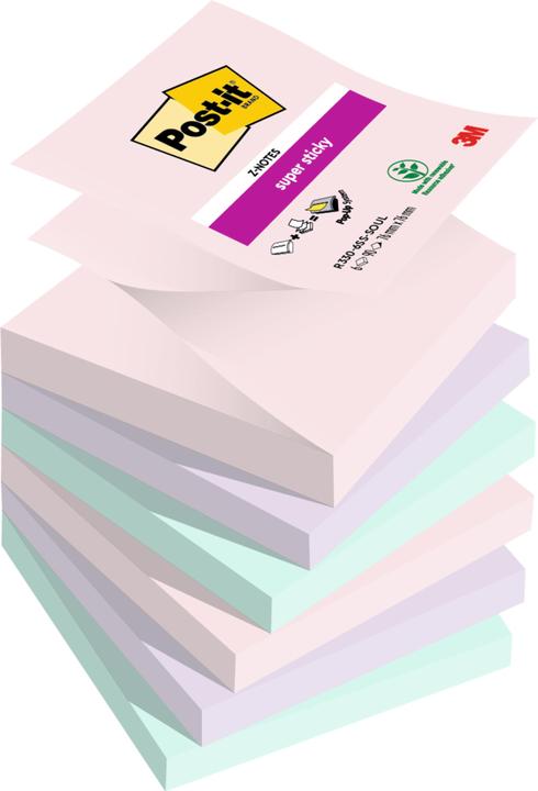 Actual product image Post-it Super Sticky (76 x 76 mm)