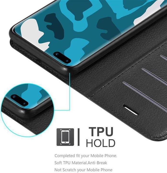 Actual product image Cadorabo Book with stand function cover (Huawei P40)