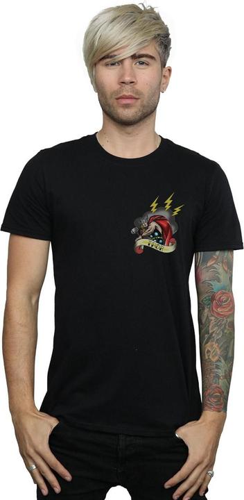 Image du produit - T-shirt THOR TATTOO BREAST PRINT - Homme (XL)