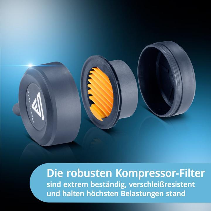 Produktbild Stahlwerk Kompressor 10 bar 8,6 PS 6,4 kW 840 l/min 150 l Druckluftkompressor (10 Bar, 150 l)