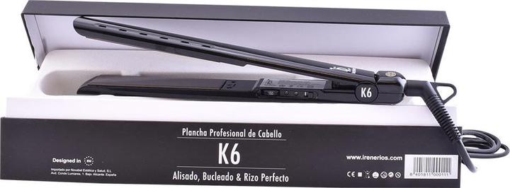 Immagine prodotto Irene Rios K6 plancha para el cabello #negra (Piastra per capelli)
