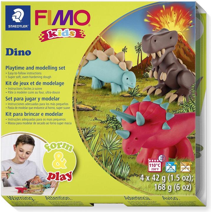 Fimo Set Kids Dinosaure (S803407)