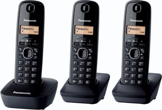 Productafbeelding Panasonic KX-TG1613 DECT-telefoon nummerherkenning Zwart