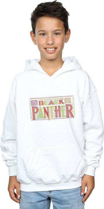 Image du produit - Sweat à capuche BLACK PANTHER TRIBAL LOGO - Garçon (140, 146)