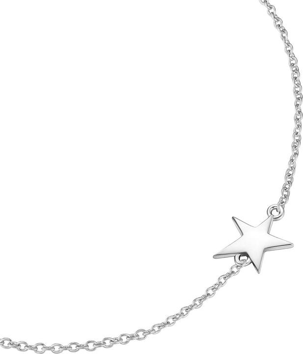 Produktbild Glanzstücke München Damen Armband Stern Sterling Silber - 34524 (17 cm, Sterling Silber)