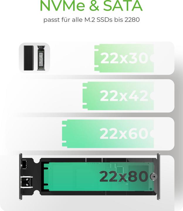 Actual product image Icy Box IB-1817MCT-C31 (M.2)