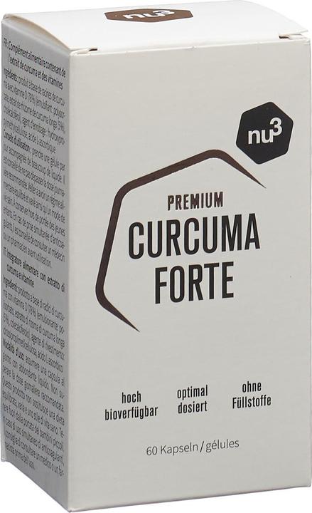 nu3 Curcuma Forte (60 Stück, Kapseln, 60 g)
