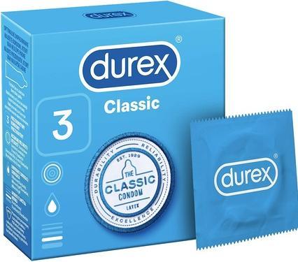 Actual product image Durex Condoms Classic - Variant: 3 pcs (3 pcs.)