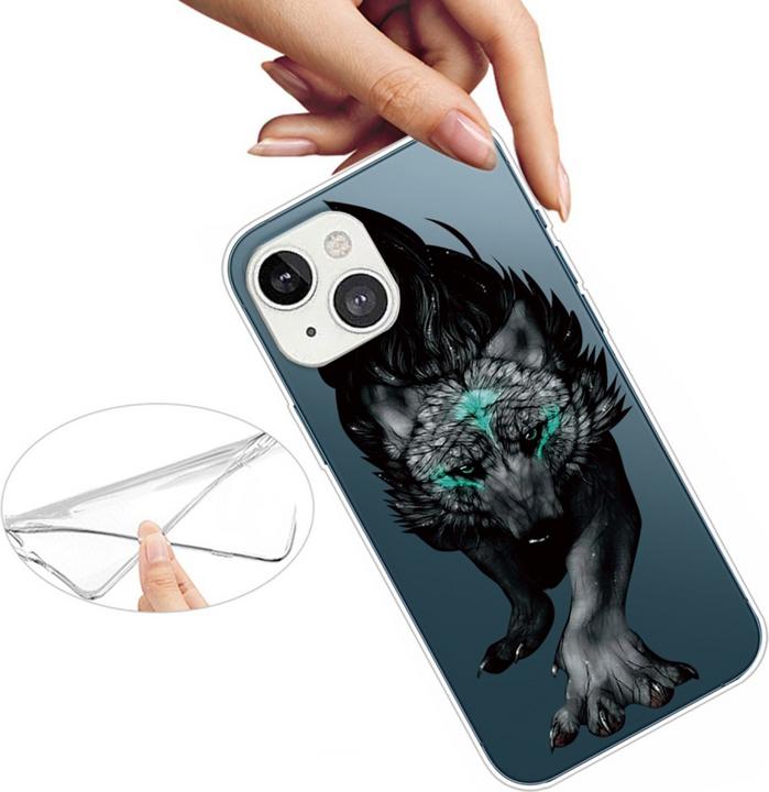 Produktbild Ueli Express iPhone 14 Super Slim Gummi Schutzhülle Werewolf (Apple iPhone 14)