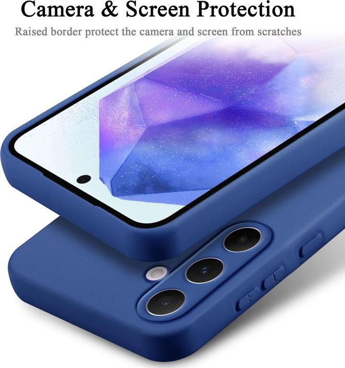 Produktbild Cadorabo Hülle für Samsung Galaxy A55 TPU im Liquid Schutz Silikon Design (Samsung Galaxy A55)