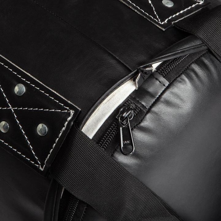 Actual product image Venum Challenger Heavy bag + Ceiling Hook - Black/White - Filled - 170cm (170 cm, 50 kg)