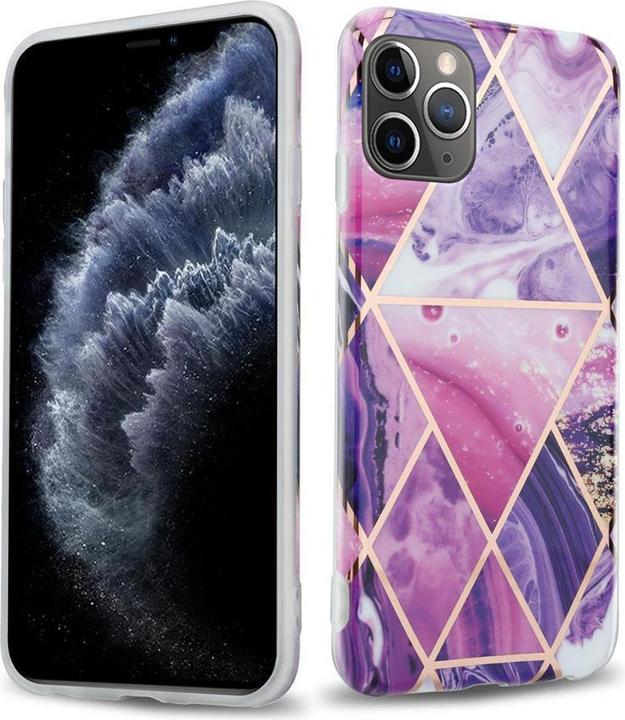 Produktbild Cadorabo IMD TPU Bunter Marmor Cover (Apple iPhone 11 Pro Max)