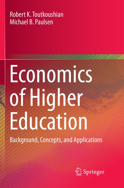 Actual product image Economics of Higher Education (English, Michael B. Paulsen, Robert K. Toutkoushian, 2018)