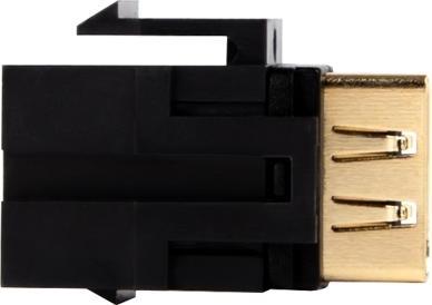 Actual product image Bachmann HDMI Keystone 2.0 socket (0.10 m, HDMI)