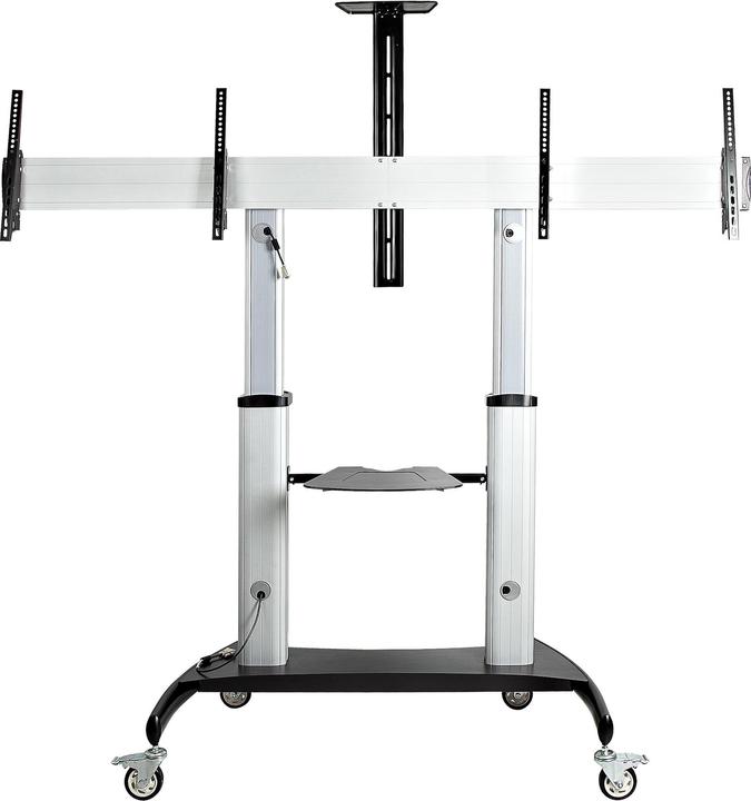 StarTech com STNDMTVDUO, 94 cm (37"), 152,4 cm (60"), 200 x 200 mm, 600 x 400 mm, -10 - 5° (60", 100 kg)