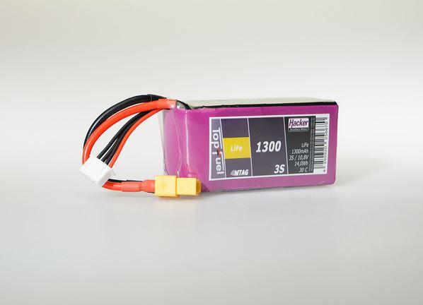 Image du produit Hacker LiFe Pack TF LiFe 1300mAh 3S MTAG (9.90 V, 1300 mAh)