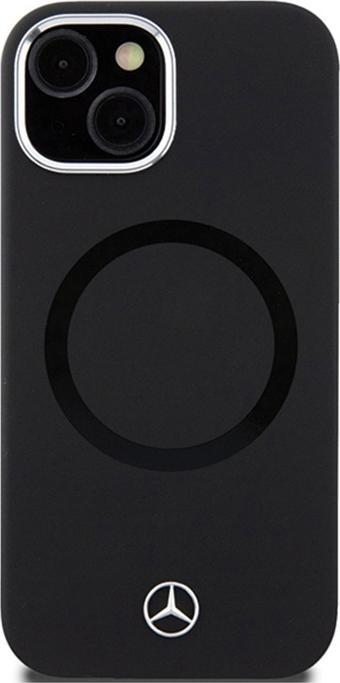 Produktbild Mercedes MEHMP15S23SCMK iPhone 15 6.1" czarny/black hardcase Silicone Bicolor MagSafe (Apple iPhone 15)