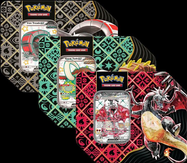 Produktbild Pokémon TCG SV4.5 Tin 5 Booster (Englisch, Booster Pack)