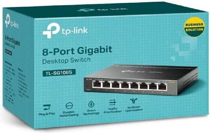 Actual product image TP-Link TL-SG108S (8 Ports)