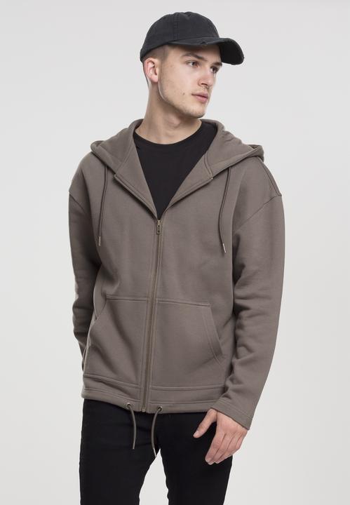 Immagine prodotto Urban Classics Felpa lunga con cappuccio e zip (S)