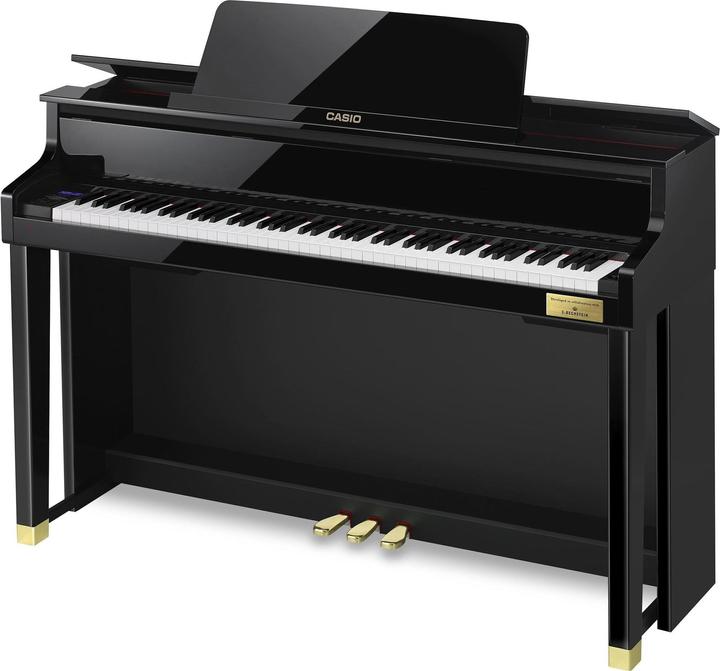Immagine prodotto Casio Pianoforte elettrico CELVIANO Grand Hybrid GP-510BP Nero, Lucido (88 Chiavi)