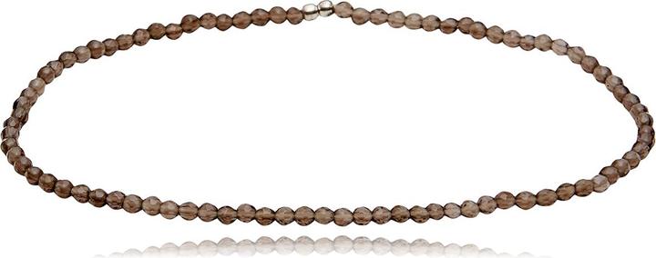 Produktbild Leyda Rauchquarz Armband mit Silber (17 cm, Silber 925, Farbstein)