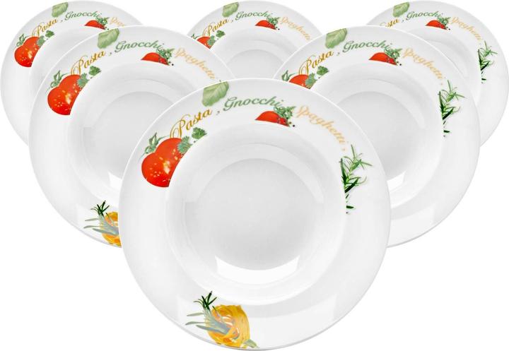Bormioli Rocco Milano Pastateller (6 x, 27 cm)