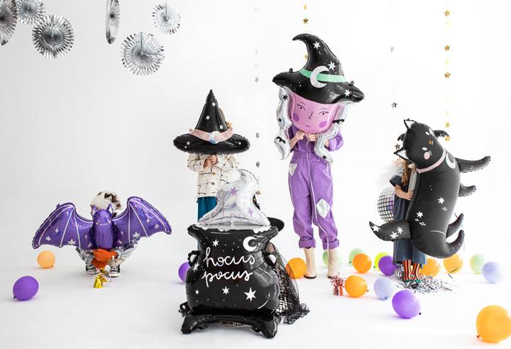 Produktbild Partydeco Hexenhut Folienballon Hexen und Halloween Party (1 x)