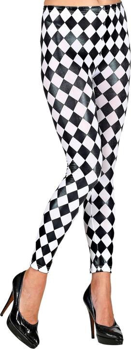 Actual product image Widmann Leggings diamond pattern metallic (S/M)