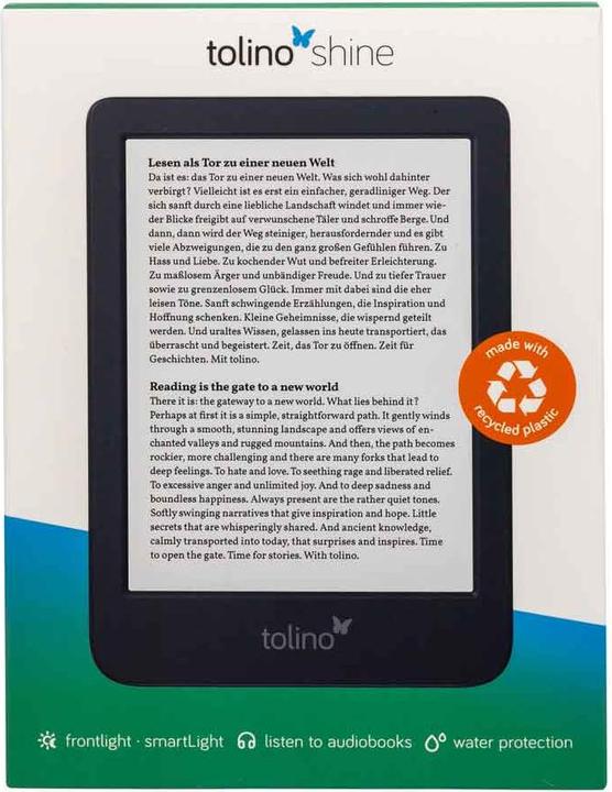 Actual product image tolino Shine (6", 16 GB, Black)