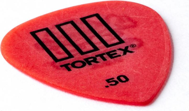 Actual product image Dunlop Tortex TIII Red - 0.50 (72 x, 0.50 mm)