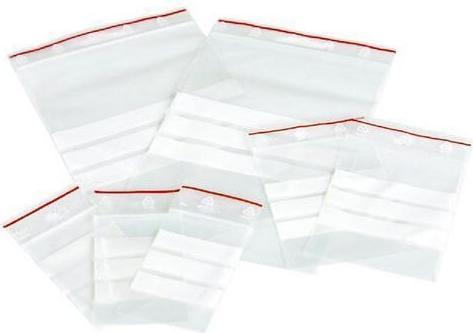 Actual product image Markenlos Reclosure bag strips 60x40mm PP transparent (100 x)