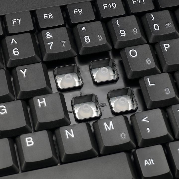 Produktbild Adesso Wireless Slim Keyboard with Built-in Touchpad (US, Kabellos)