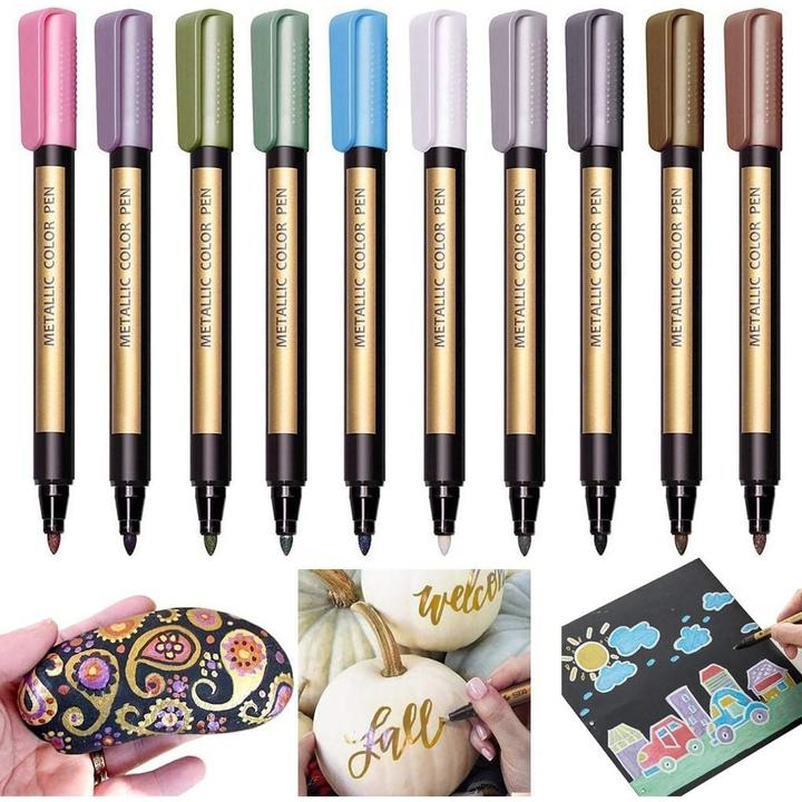 Produktbild Cbx Metallic Stifte, Textmarker 10 Stück (10 x)