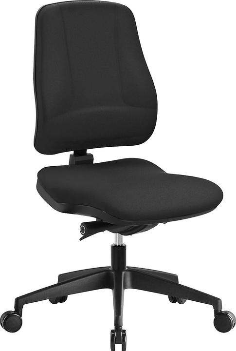 Actual product image Prosedia Office chair LEANOS V KOMFORT, synchronous mechanism, without armrests, lumbar support, knee roll