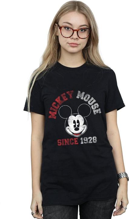 Actual product image Disney Womens/Ladies Minnie Mouse Since 1928 Cotton Boyfriend T-Shirt (M)