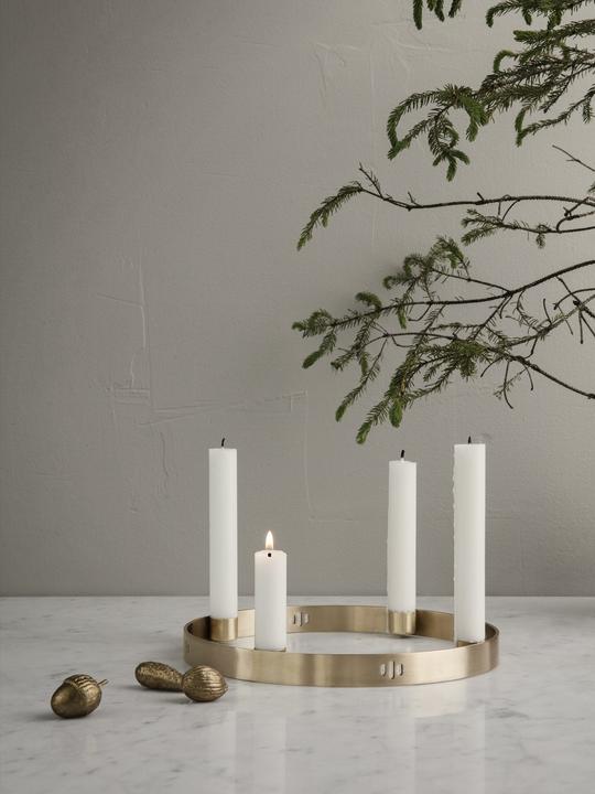 Actual product image Ferm Living Candle Holder Circle (Ø 25 x 2 cm)