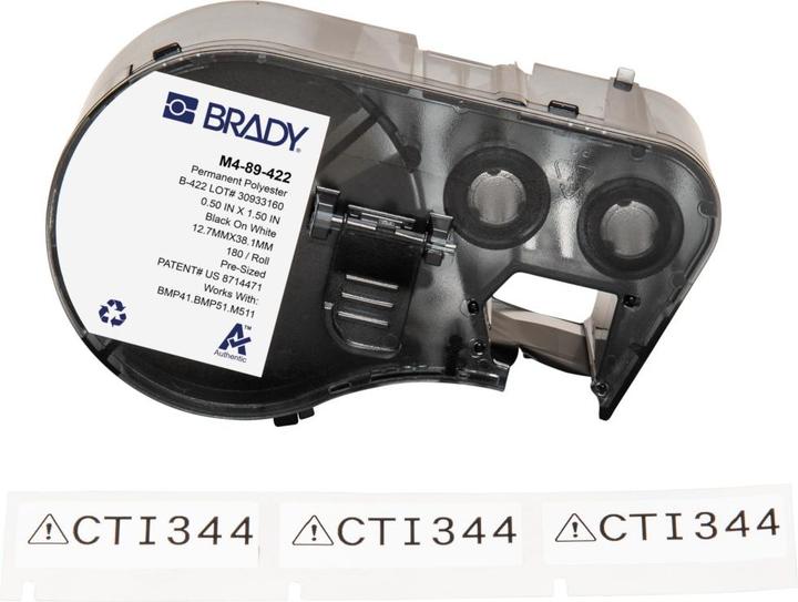 Image du produit Brady Étiquette BMP41/BMP51/BMP53/M511